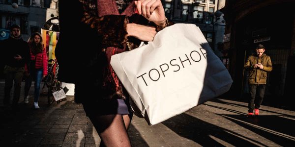 TopShop Shopping Bag