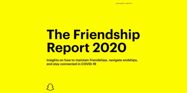 Friendship Report 2020